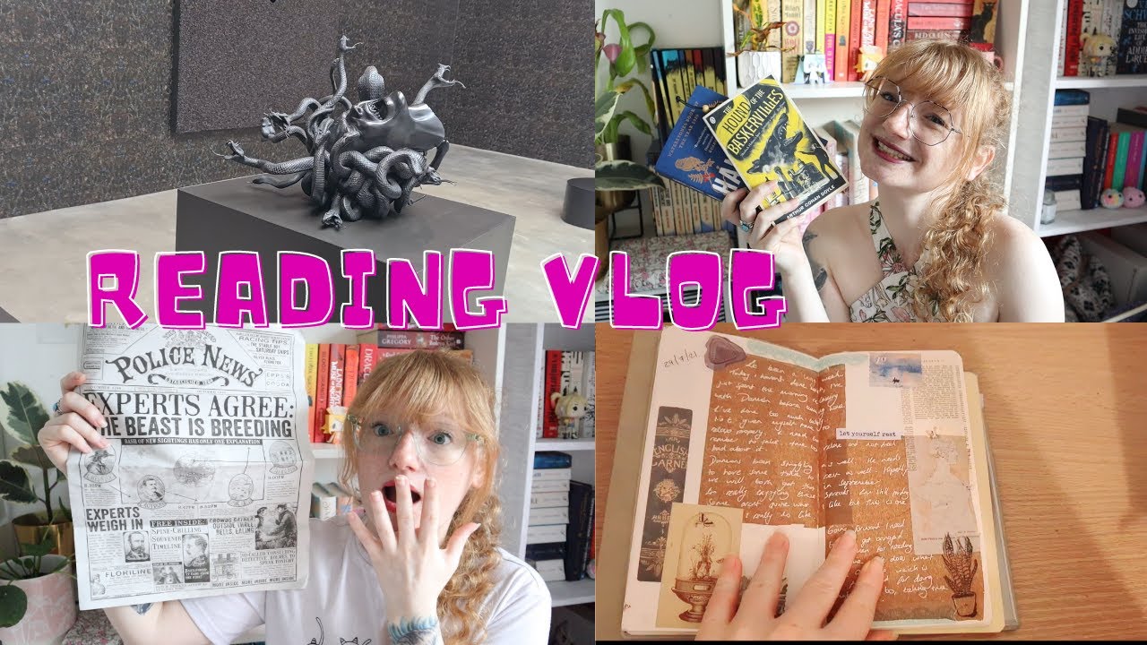 Theatre shows gardens and books in this weekly reading vlog - readingnymph - booktube