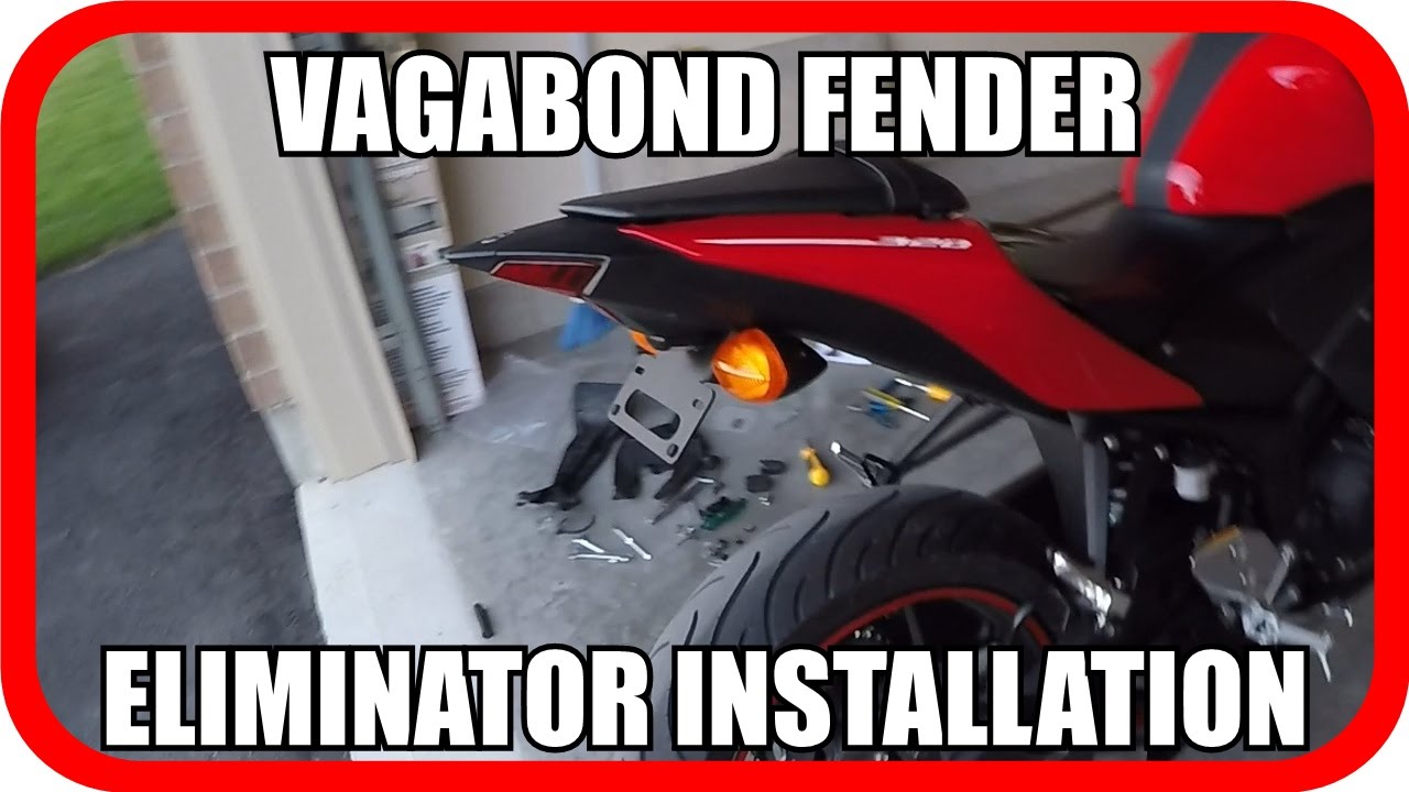 Yamaha R3 - Vagabond Fender Eliminator Installation