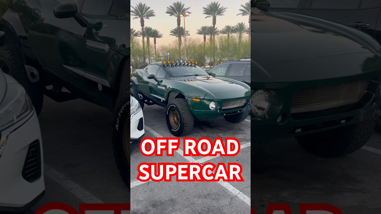 OFF ROAD SUPER CAR - Local Motors Ralley fighter 