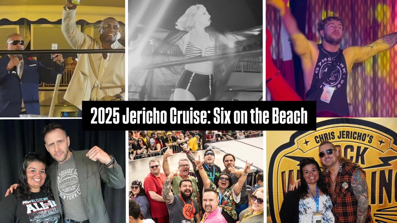 Jericho Cruise Six on The Beach - Vlog No. 18 #jerichocruise #aew #wrestling #travelvlog