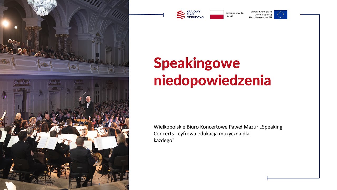 SPEAKINGOWE NIEDOPOWIEDZENIA  -  MOZART