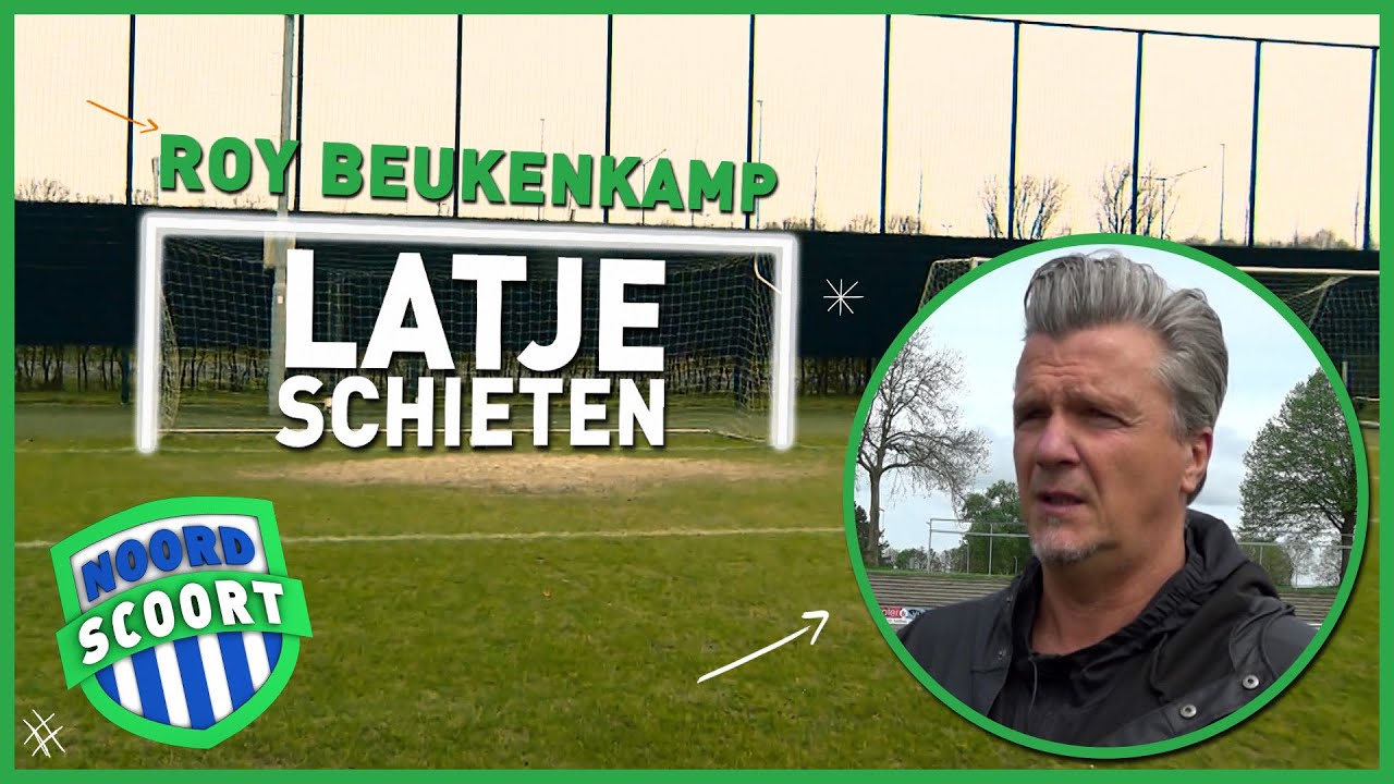 GEEN WOORDEN MAAR DADEN; heeft oud keeper Roy Beukenkamp nog een goede traptechniek?