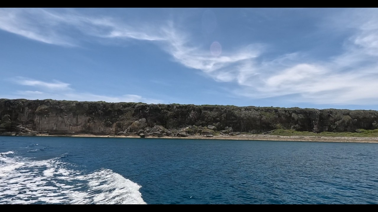 Cayman Brac - Northeast Side of The Brac from the boat!
