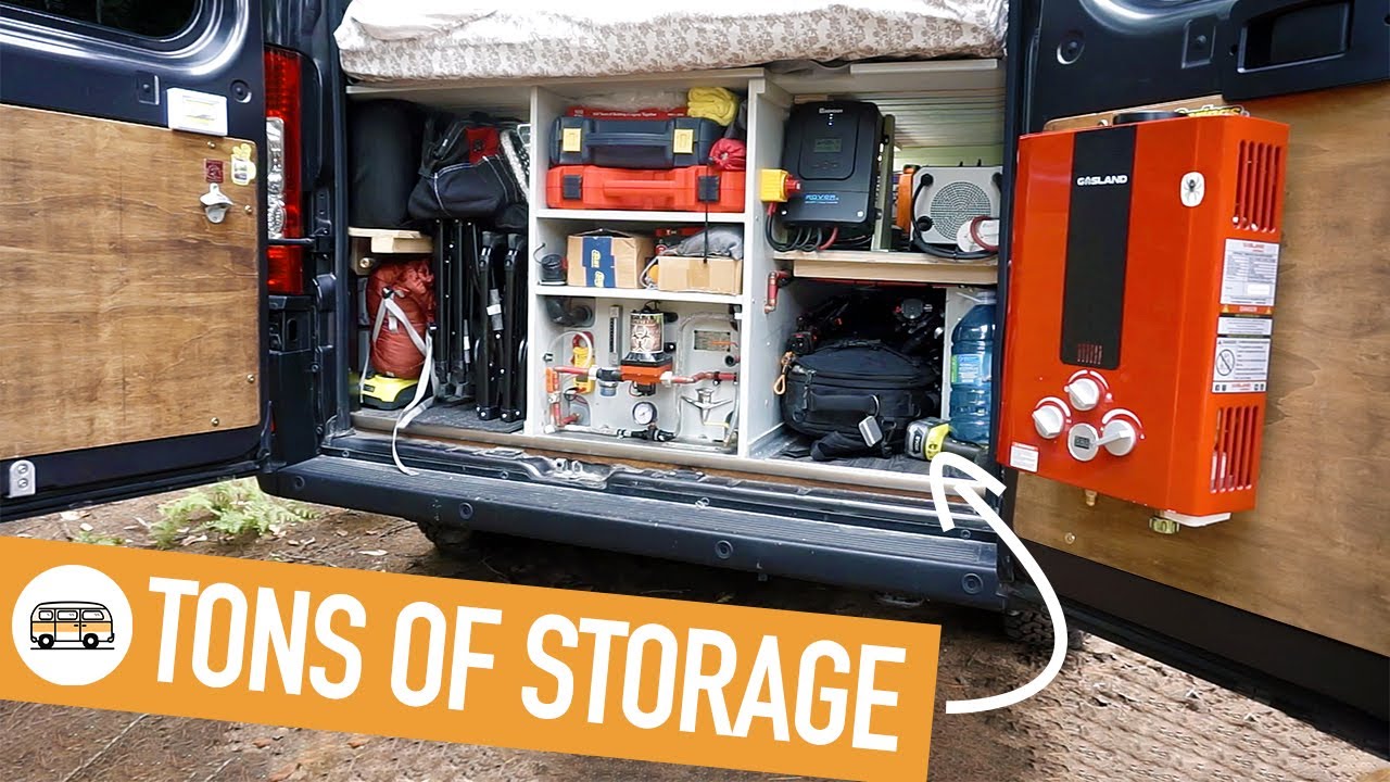 4 Garage + Storage Spaces That You NEED To See For Your Next Van Build