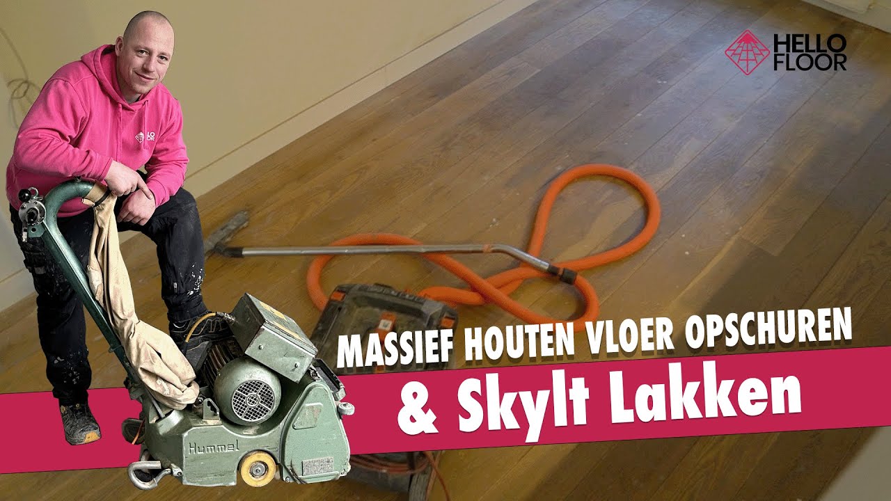 Hoe schuur je een Houten Vloer? – Professionele Afwerking! | Hello Floor