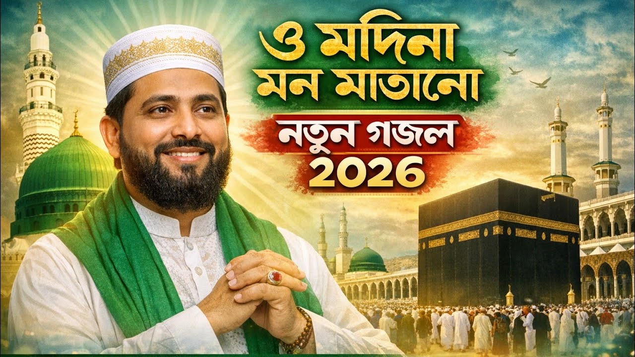 ও মদিনা বলতে পারিস || মন মাতানো ২০২৬ নতুন দুটি গজোল || সেখ সিরাজুল ইসলাম |{MAKKA STUDIO 008}