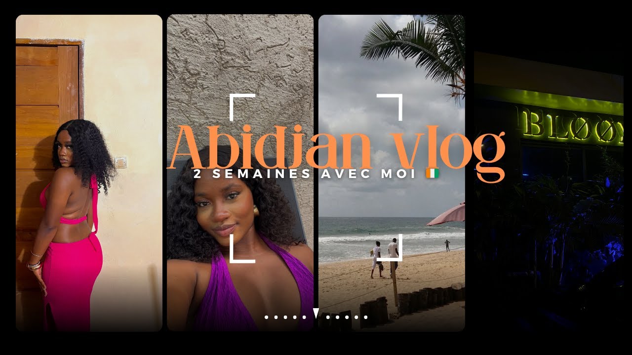 Vlog Abidjan 🇨🇮| Restaurants, visite des locaux de Life Tv, Bouffe et fêtes à gogo !