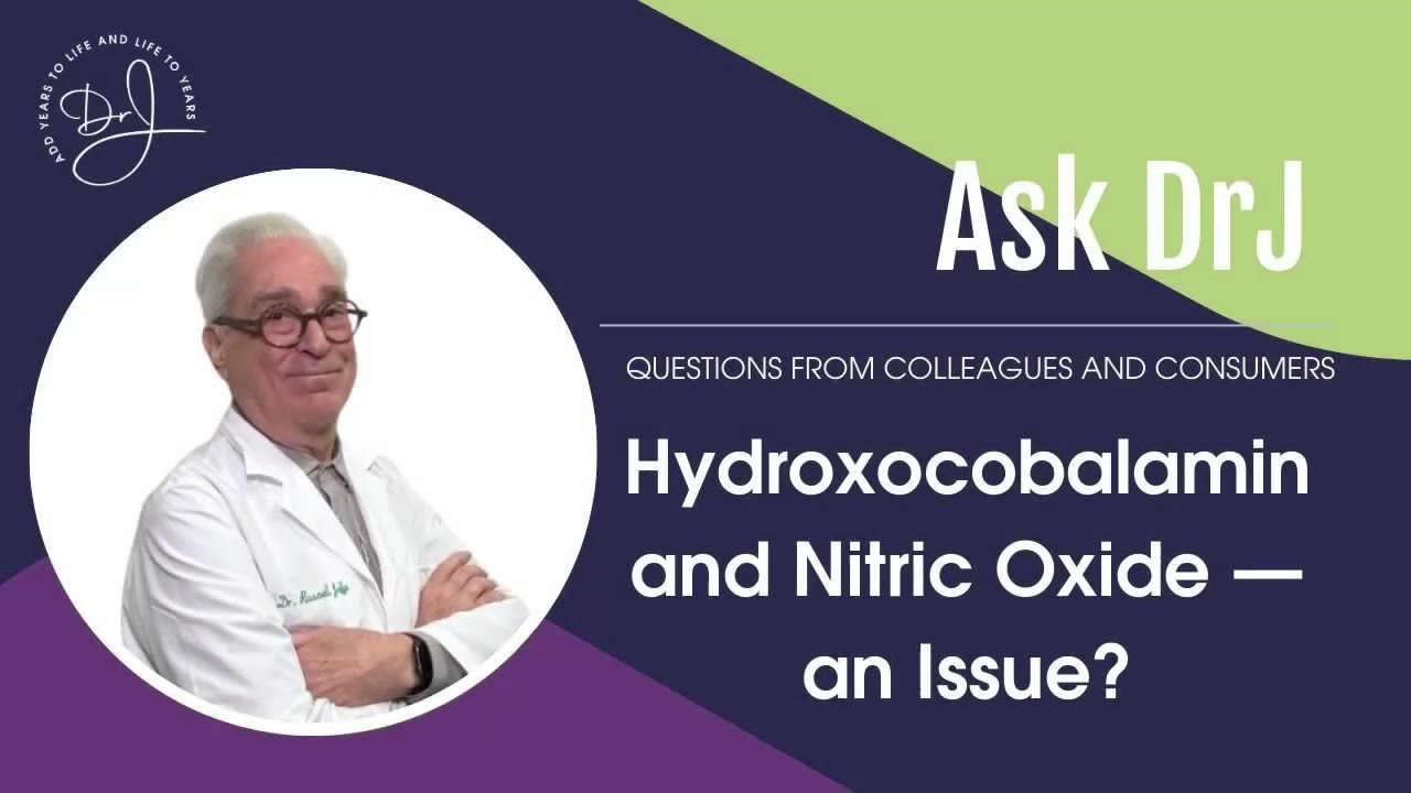 Hydroxocobalamin and Nitric Oxide - an issue?