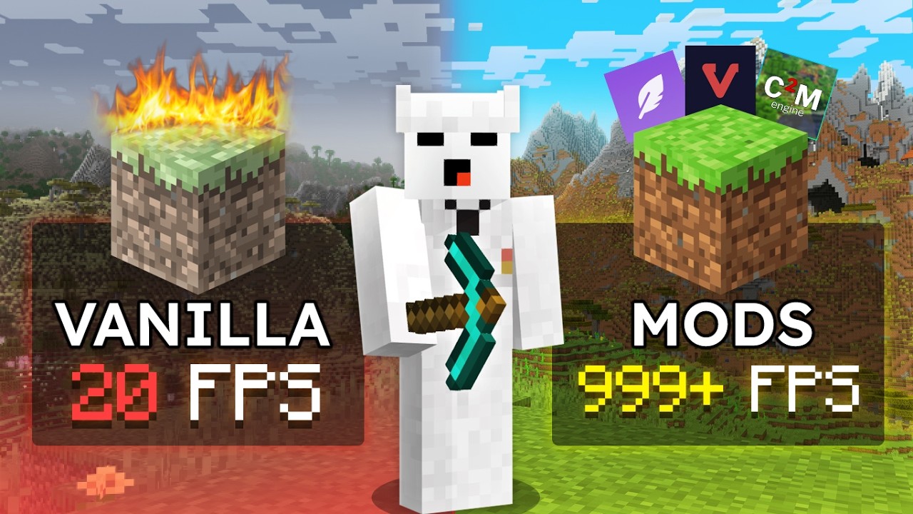 Как я сделал Minecraft настолько оптимизированным, что это казалось незаконным