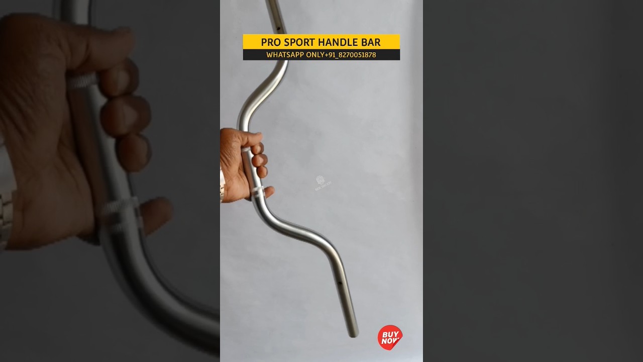 📌 PRO HANDLE BAR SPORTS TYPE, | SUITABLE FOR ALL BIKES available 
