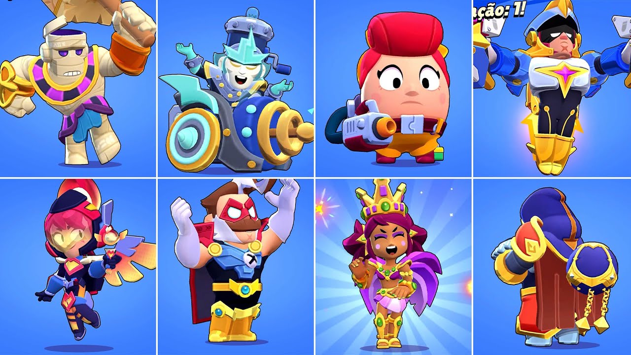 ALL NEW CUSTOM LOSING & WINNING ANIMATIONS | Brawl Stars #DarkSands #SuperBrawl