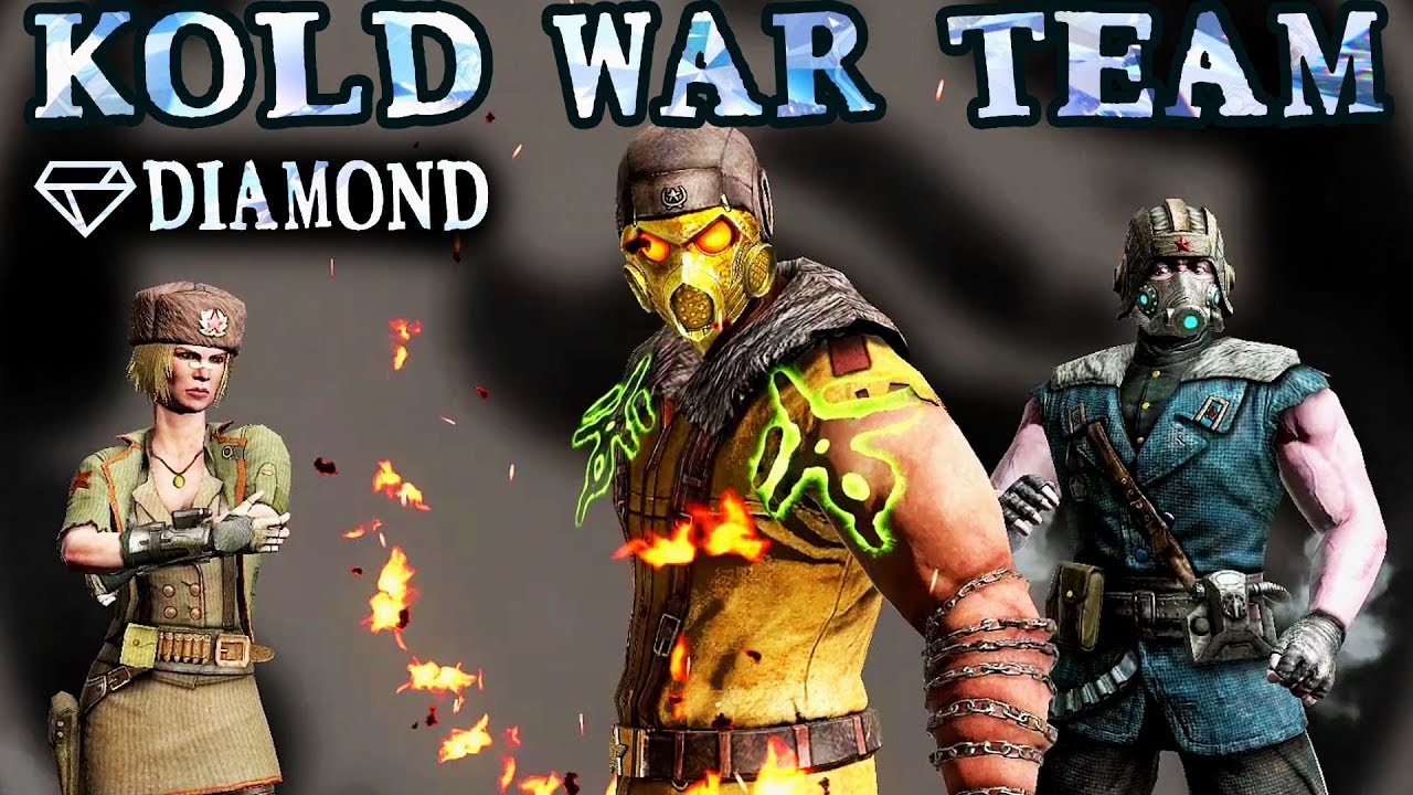 Mortal Kombat Mobile. Diamond Kold War Team. EXTREMELY OVERPOWERED! Can't Lose!