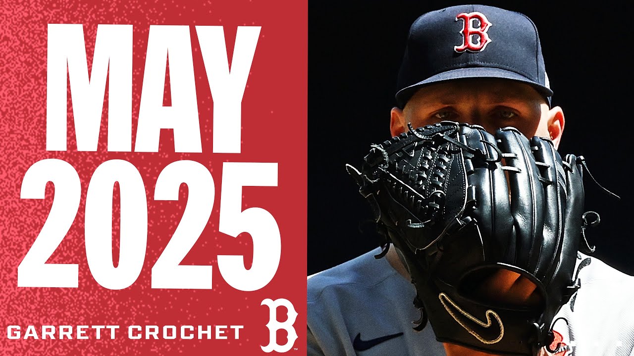 Garrett Crochet has been a GREAT addition to the Red Sox! (May 2025 highlights)