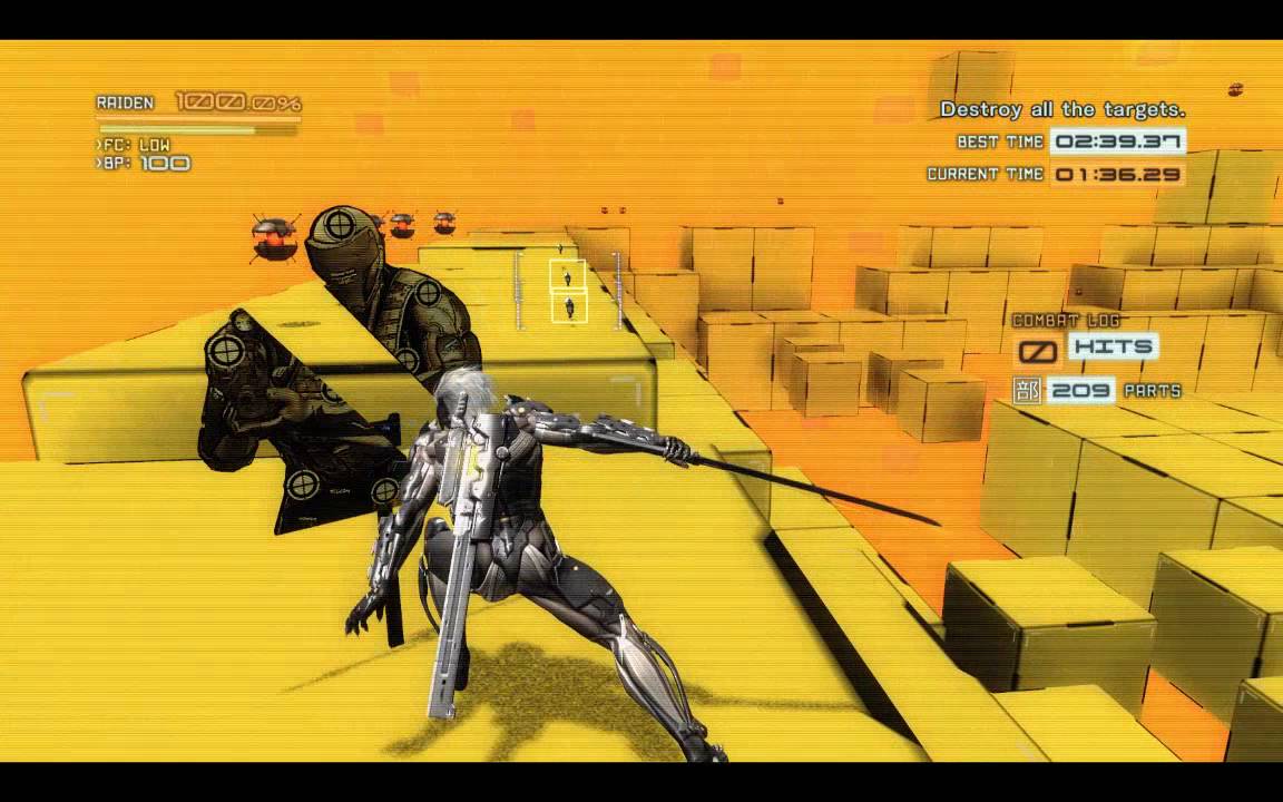 Metal Gear Rising: Revengeance - DLC VR Mission 13 Gold Rank