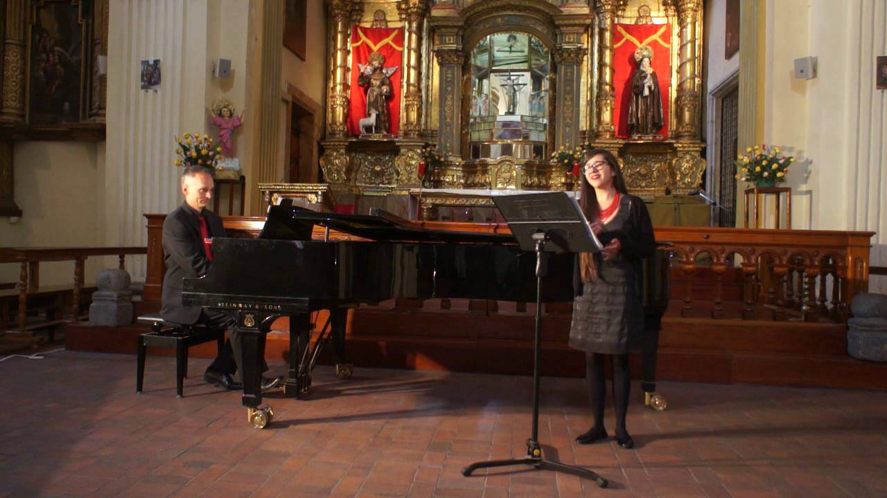Gerardo Guevara (1930) Despedida, pasillo para canto y piano. Camila Samaniego, soprano