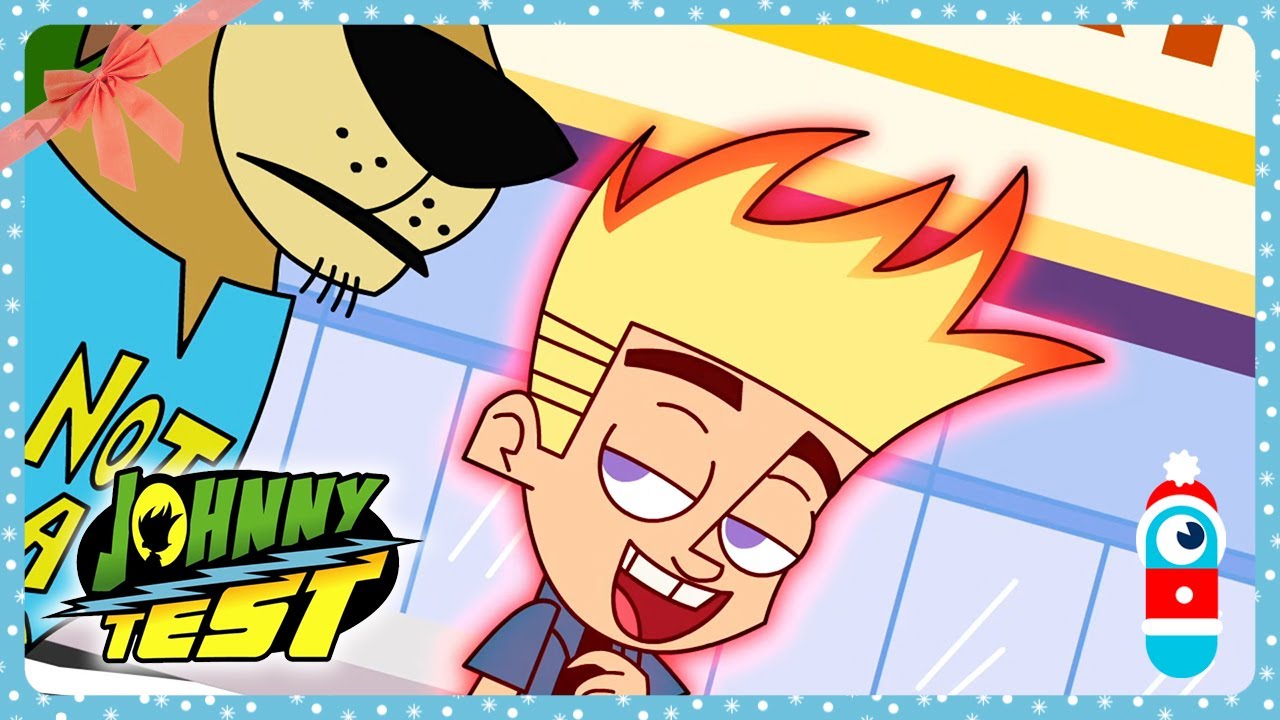 Johnny's Winter Jacket - Johnny Test ❄ Christmas Cartoons for Kids ❄ WildBrain Robots