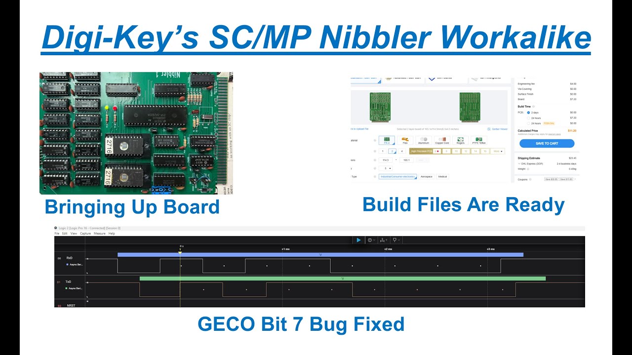 {141} Bringing up the Digi Key Nibbler Workalike Board