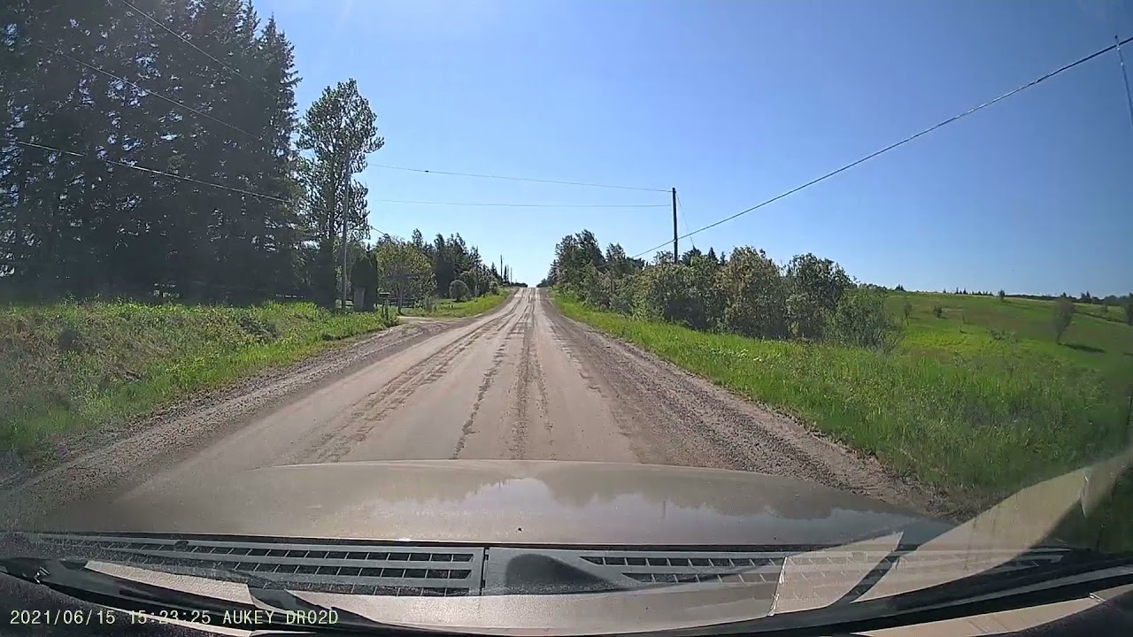 Kraft Creek Rd. - Heading West (Timmins, Ontario, Canada)
