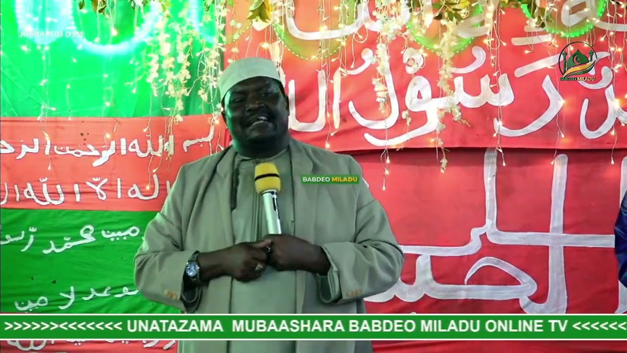 TUSIWAACHE WANA SIASA WAKATUVUNJIA AMANI,  - SHEIKH MUHAMMAD IDDI, MAULID ABBASIYA 2024/1446H
