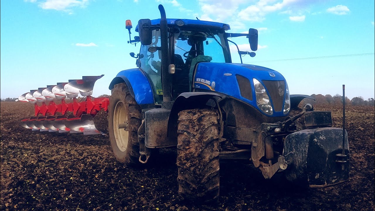 New Holland T7.235 & Opall Agri Europa II - Driver view | GoPro | POV | Farma Dobosz