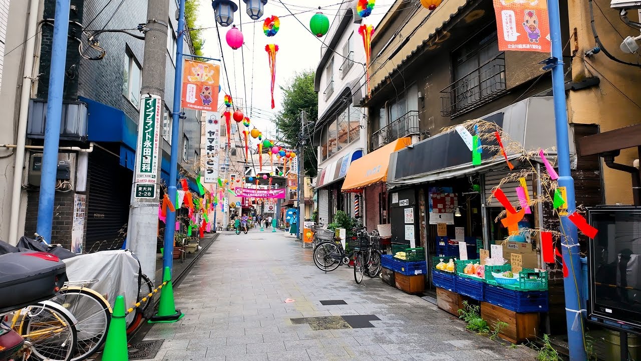 立会川を散歩【4K東京街歩き】Japan Tokyo 4K walkingtour/Tachiaigawa