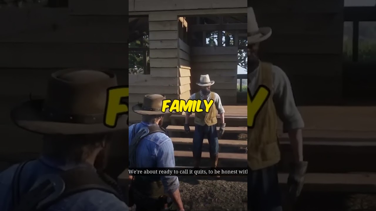 The Story Of Father And His Two Sons Building a House (Castor's Ridge) - Red Dead Redemption 2