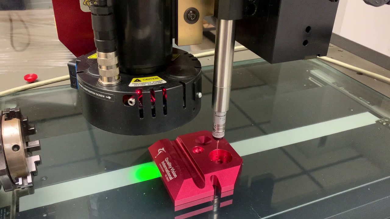 OGP Video Measuring Machine - demo routine