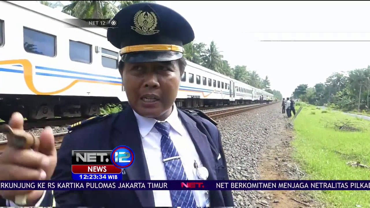 Kereta Api Fajar Utama Tujuan Yogyakarta-Jakarta Mogok di Kulonprogo - NET 12