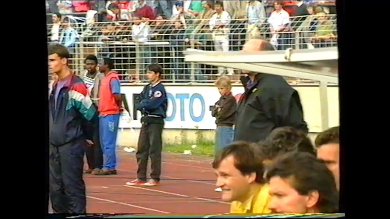 VfL History: [0-1] 1.FC Saarbrücken - VfL Bochum, 24.05.1990 Relegation, das ganze Hinspiel