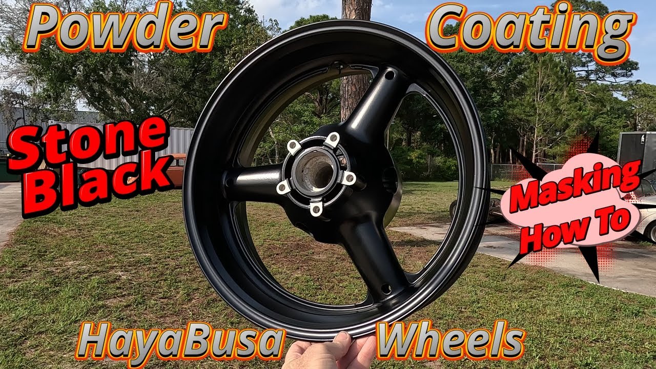 How To Powder Coat Hayabusa Motorcycle Wheels