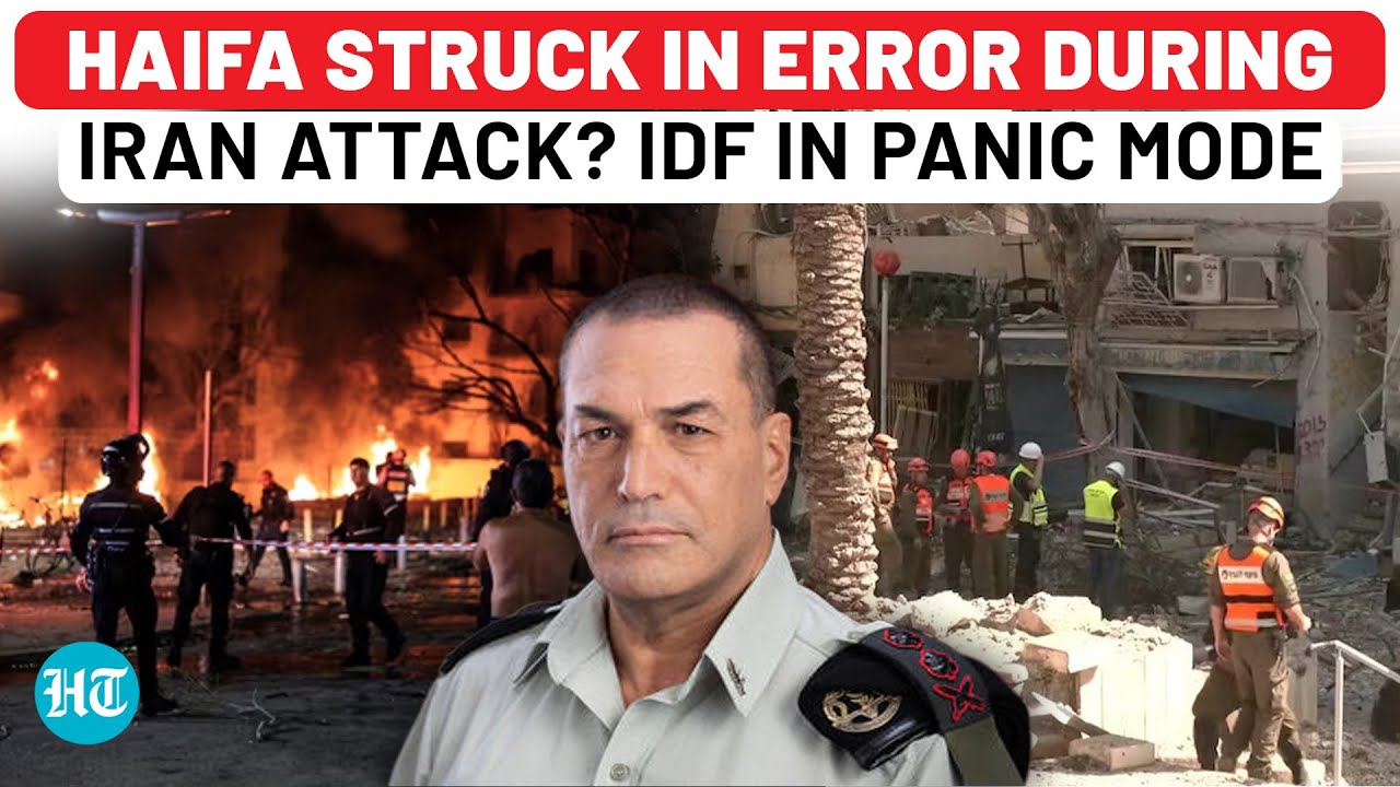Israel Under Attack: Big Embarrassment for Netanyahu as IDF Missile Flattens Haifa During Iran Raid
