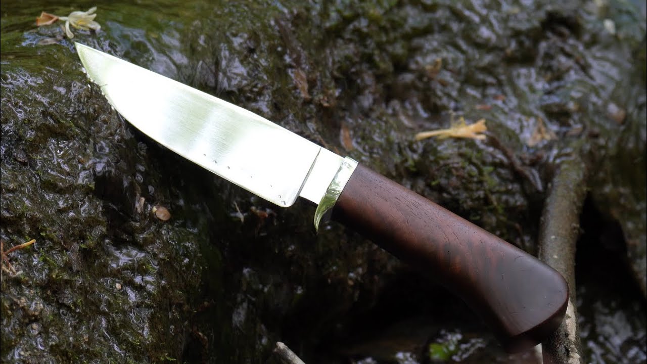Making a bowie knife out of a lawn mower blade [knife-making]