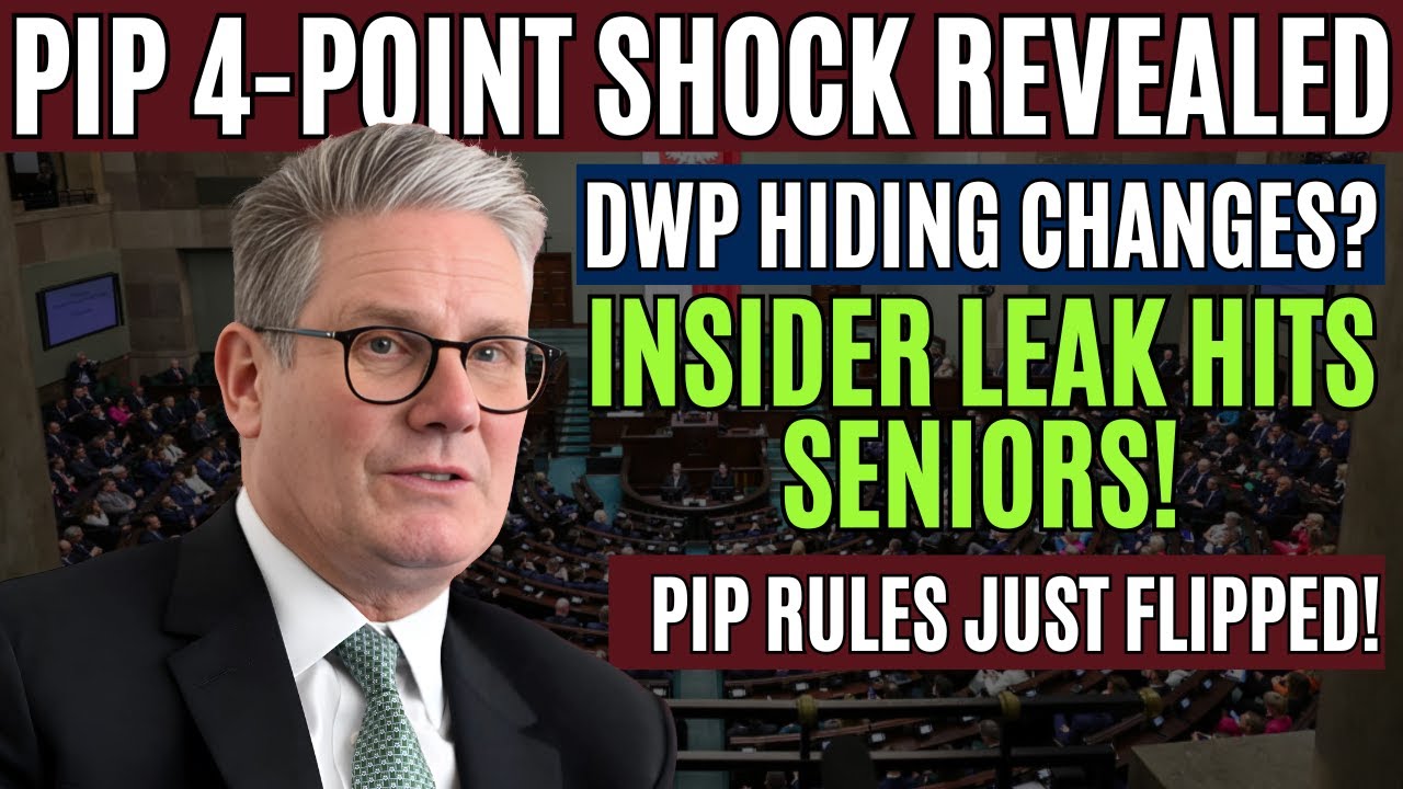 Shocking DWP Insider Alert: The Real Truth About PIP 4-Point Changes Seniors Must See!