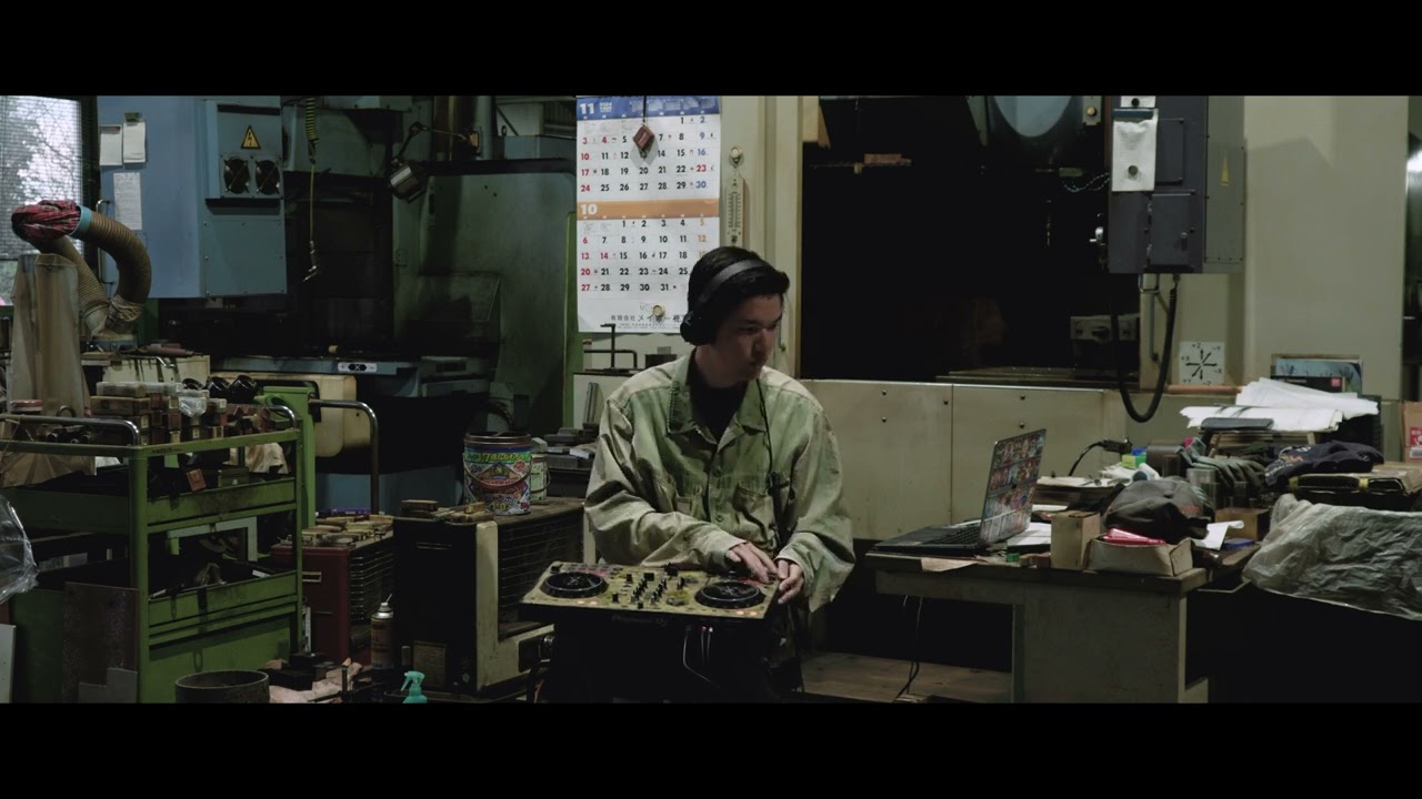 Jazz Piano & HIPHOP DJ SET in Japanese small factory | DJ OKAWARI | Nujabes | Ghibuli