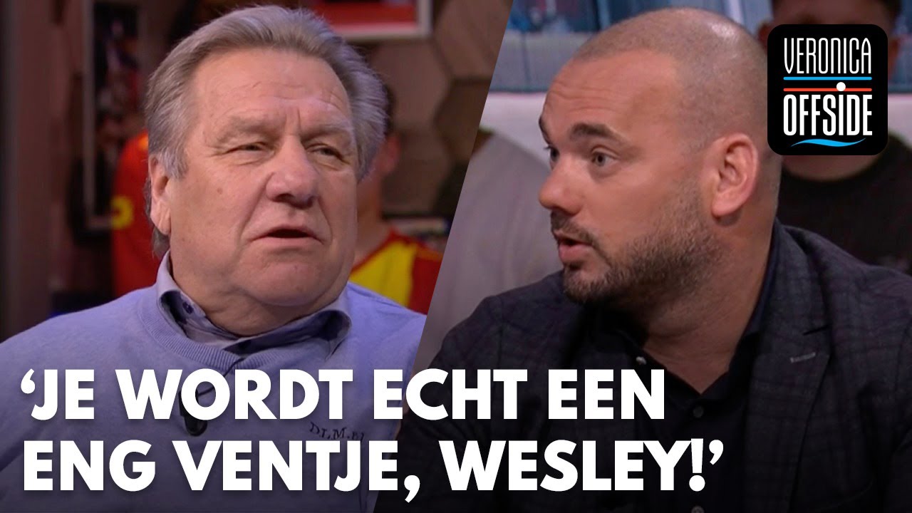 Wesley dolt met Jan over landstitel Feyenoord: 'Je wordt echt een eng ventje!' | VERONICA OFFSIDE
