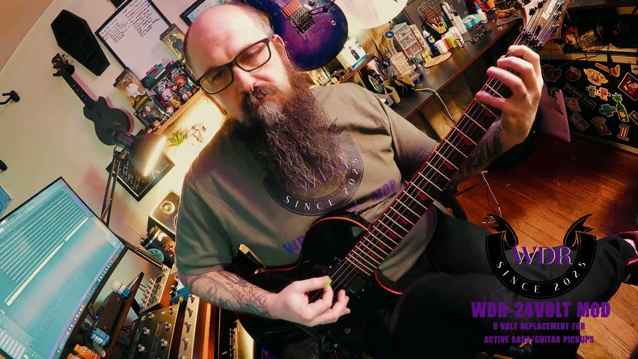 WDR-24Volt-Mod For EMG Pickups (Audio Demo) Sepultura - Territory (Demo) To Hear It In A Mix
