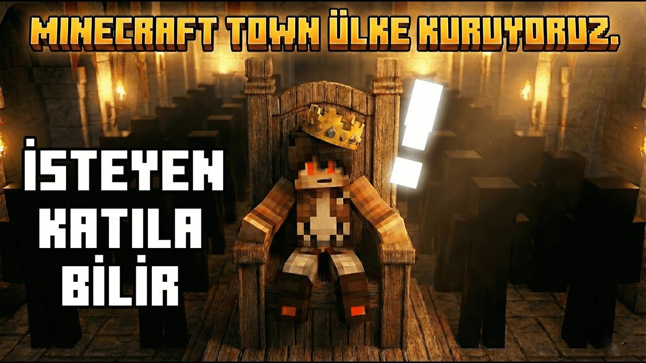 Minecraft | Sizlerle Birlikte Ülke Kuruyoruz