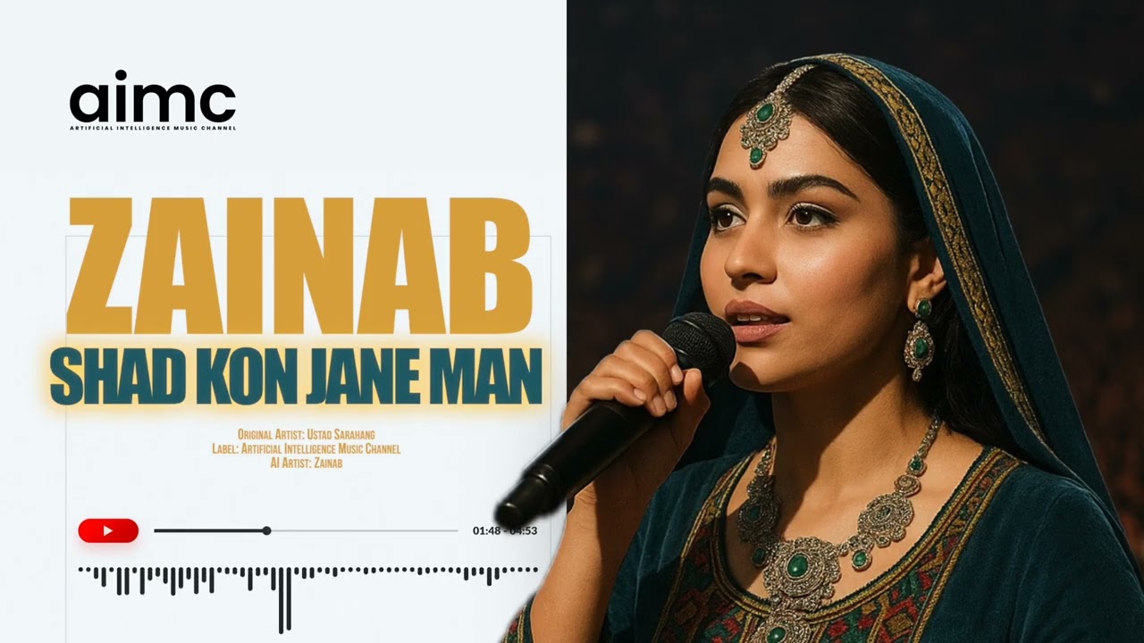 Zainab - Shad Kon Jane Man | NEW AFGHAN AI SONG | آهنگ جدید