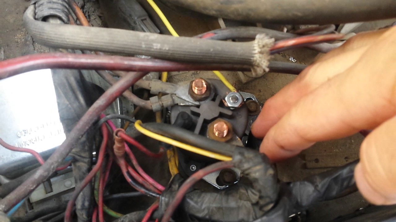 1983 Ford F250 6.9 Diesel Glow Plug Relay Manual Bypass