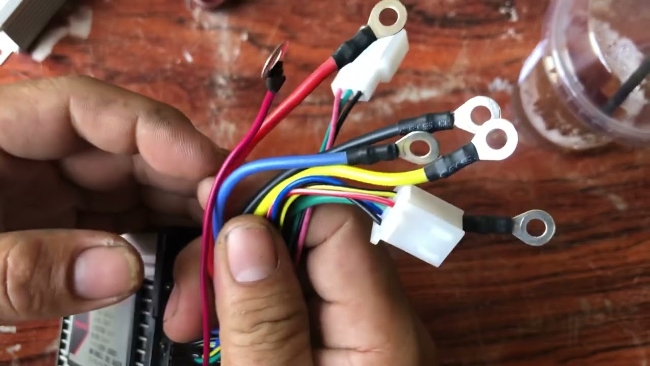 Phân biệt màu dây và các chức năng trên IC xe điện