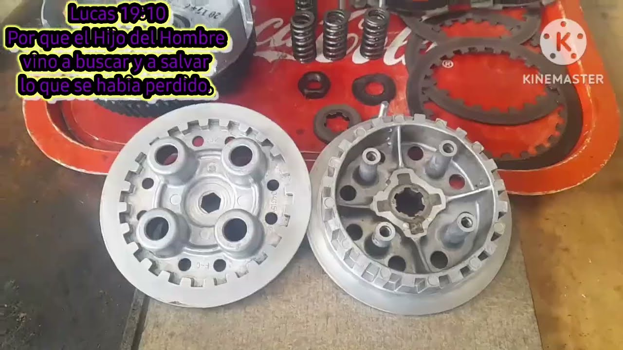 XTZ 125 CC Remachada de prensa , cambio discos clutch.