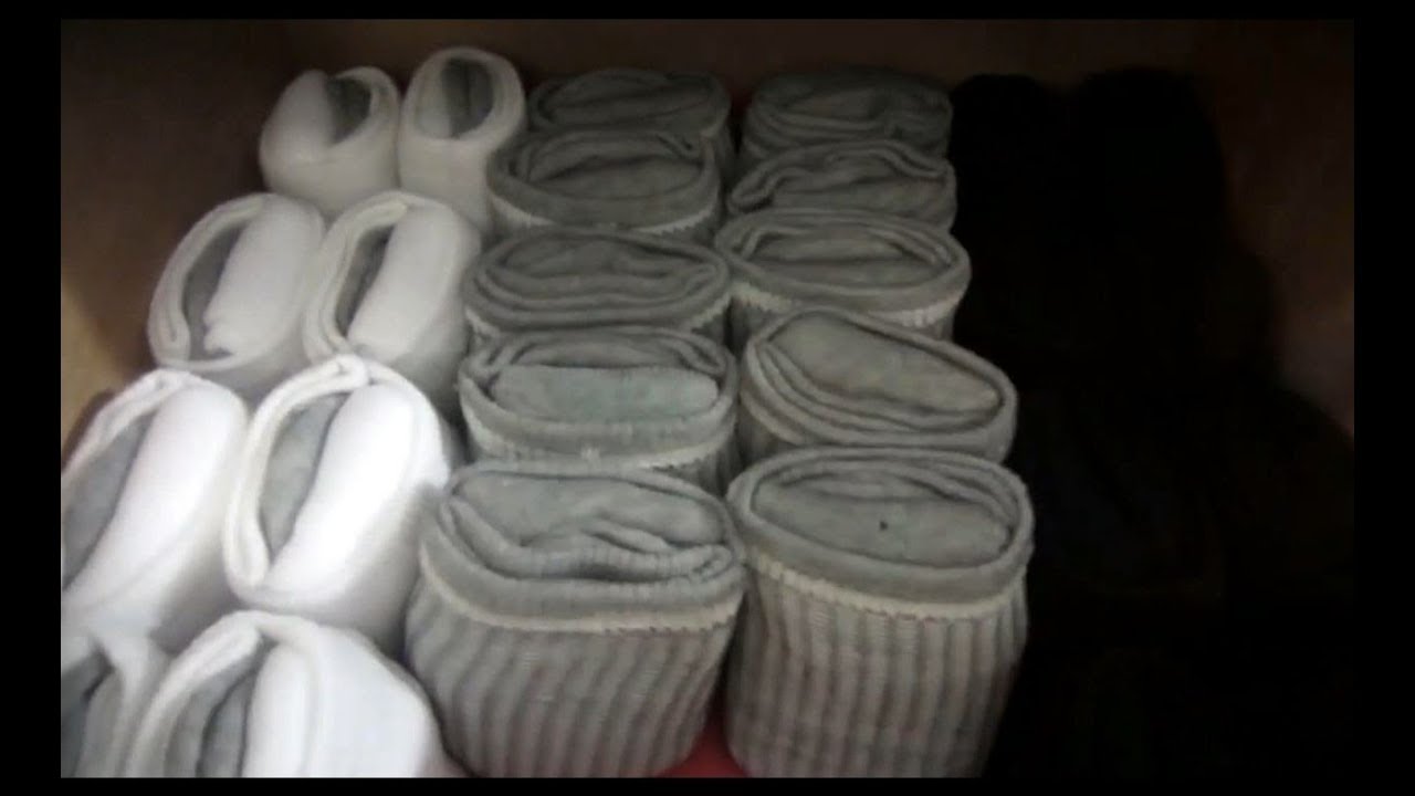 COMMENT PLIER SES CHAUSSETTES AVEC CLASSE ?!