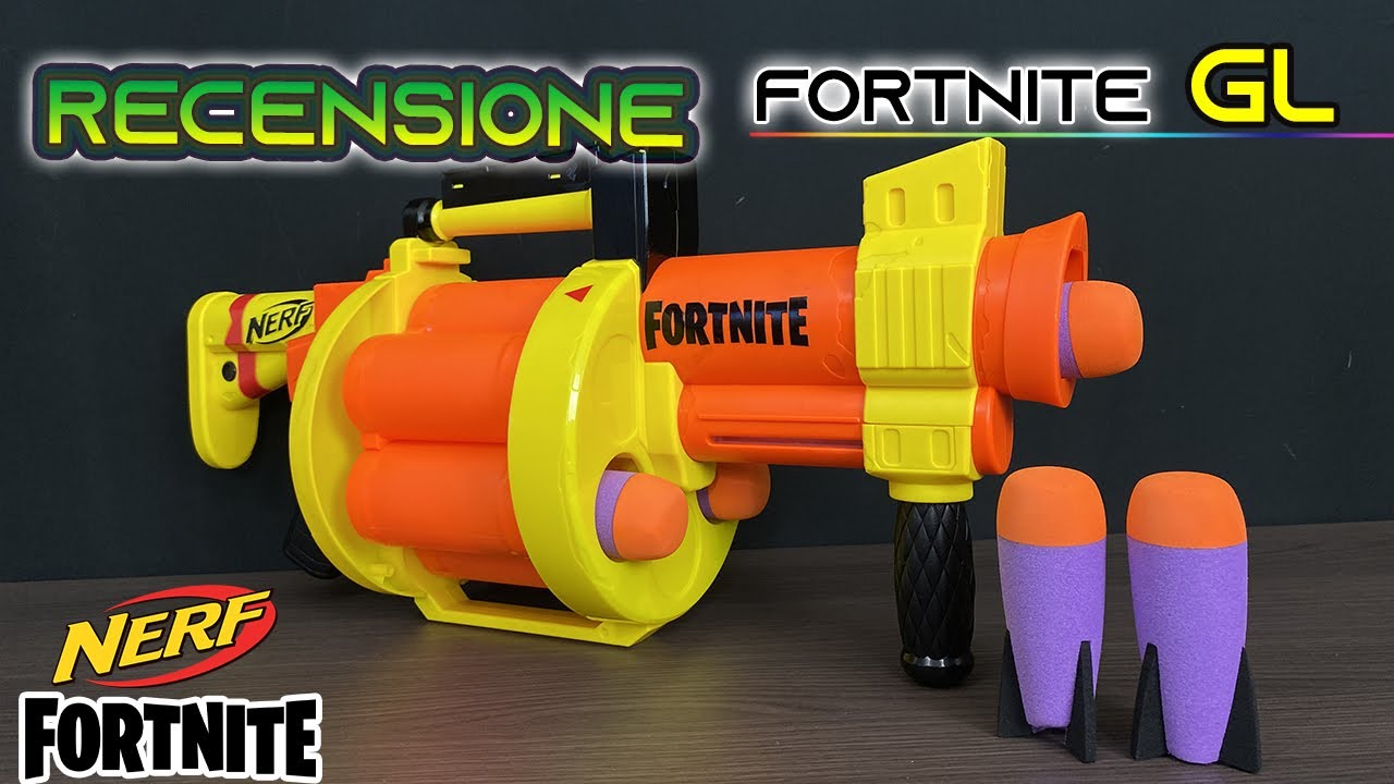 Recensione Nerf Fortnite GL || Lancia Missili!!