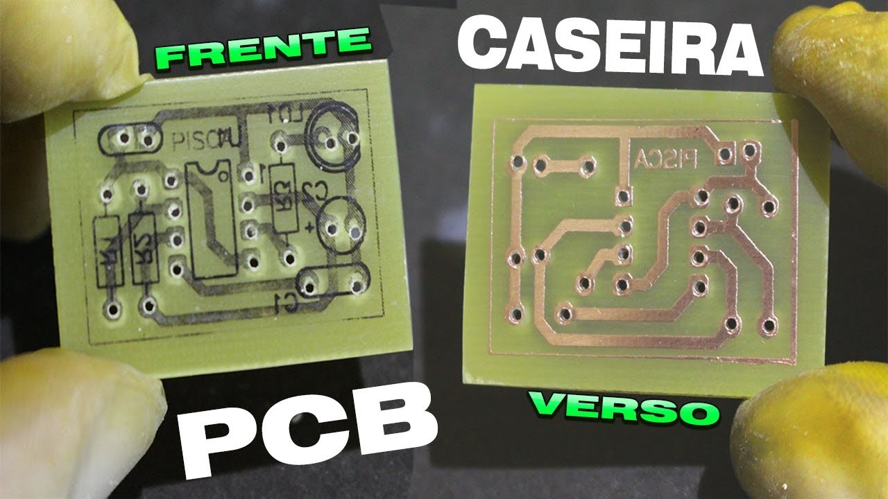 PCI SEMI-PROFISSIONAIS CASEIRAS (PLACAS DE CIRCUITO IMPRESSO)