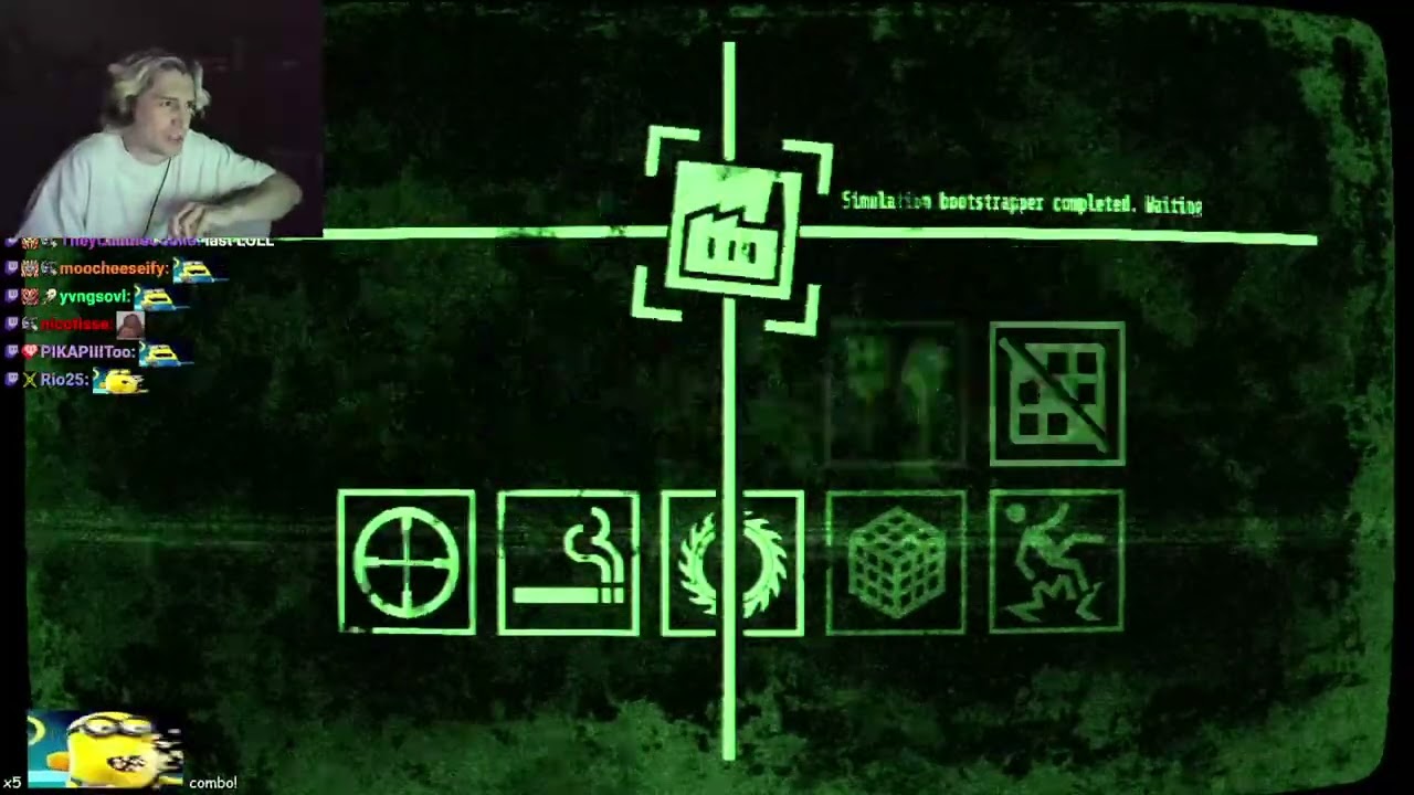 xQc играет в MACHINE PARTY с друзьями! (часть 2)