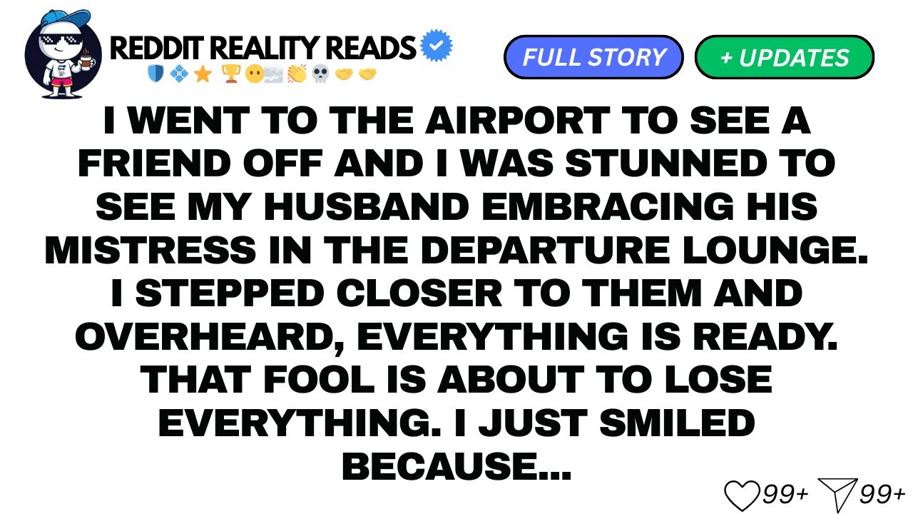 I WENT TO THE AIRPORT TO SEE A FRIEND OFF AND I WAS STUNNED TO SEE...