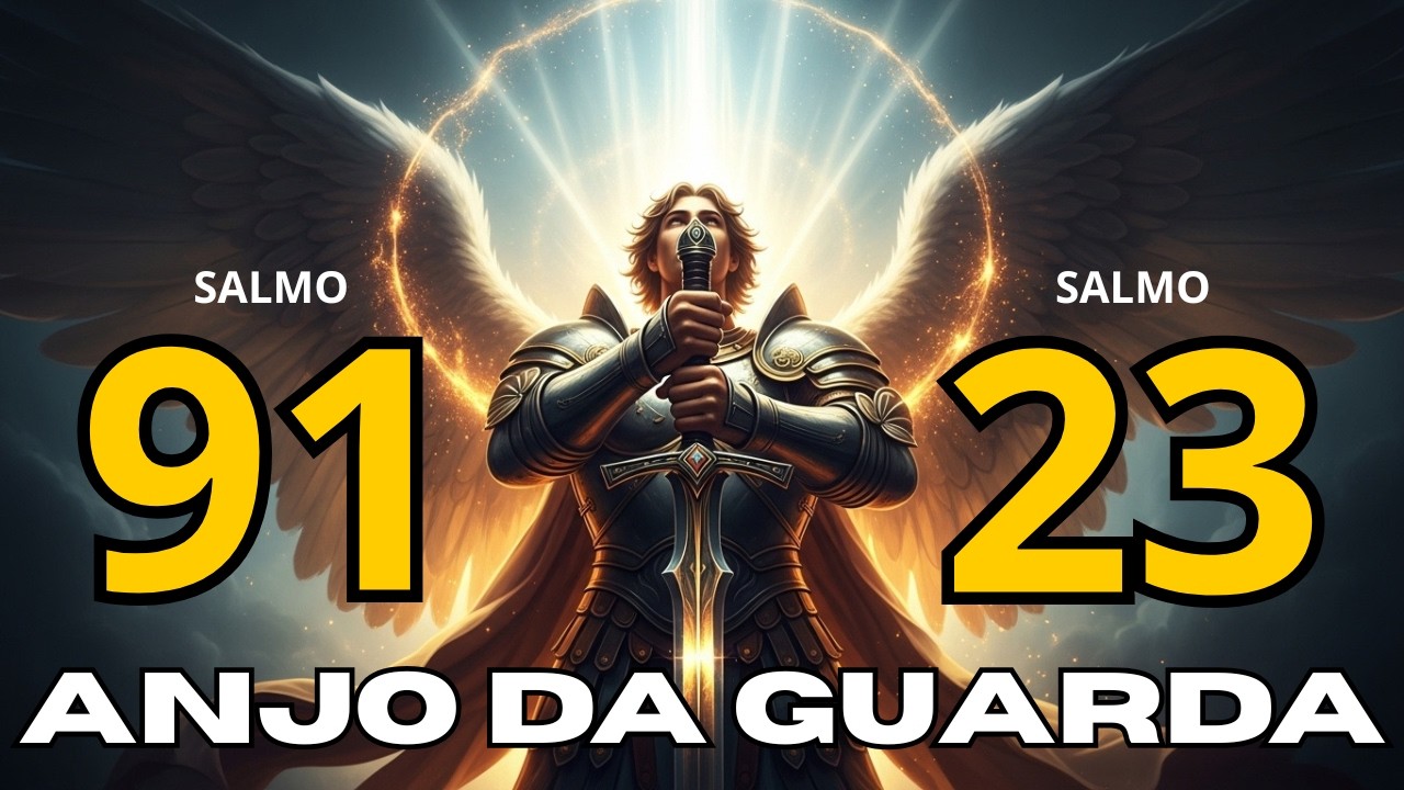 OUÇA ISSO ASSIM QUE ACORDAR: Oração MEDITATIVA do Anjo da Guarda (Salmo 91 e 23)