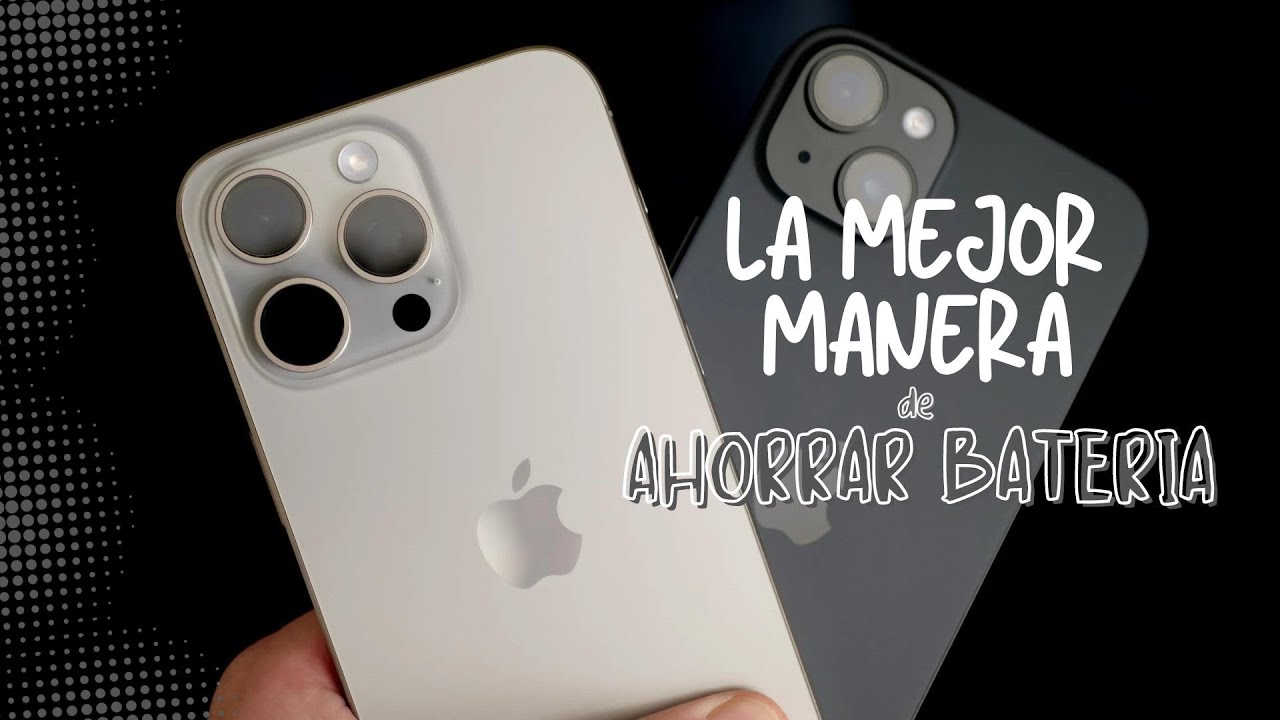 Trucos para AHORRAR bateria en el iPhone 15 PRO MAX en 2024