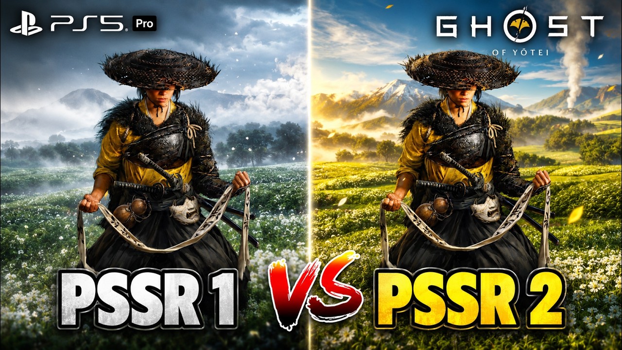 GHOST OF YOTEI | PSSR 2 ENHANCEMENT UPDATE | RAY TRACING PRO MODE | PS5 PRO | IMAGE QUALITY TESTED