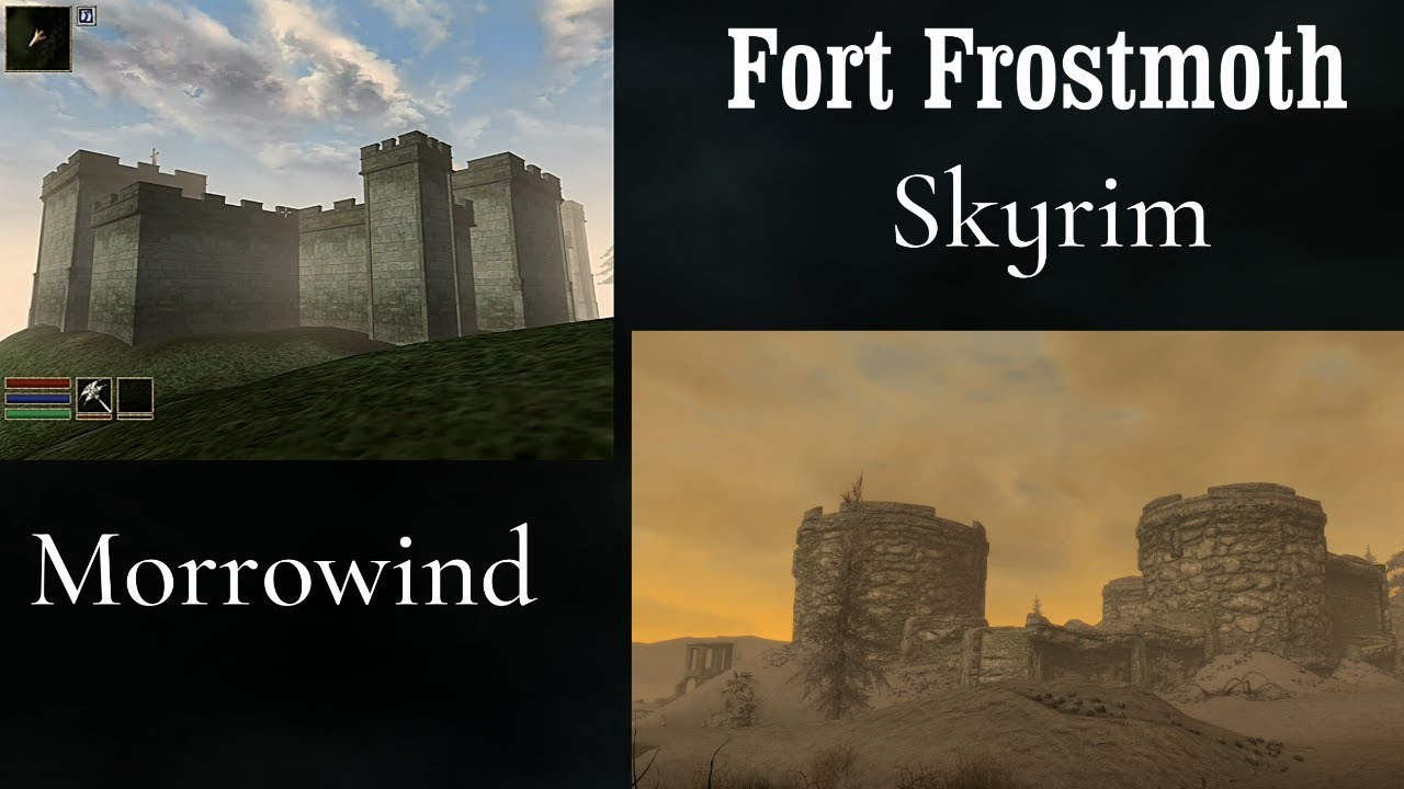 Comparing Solstheim in Morrowind and Skyrim